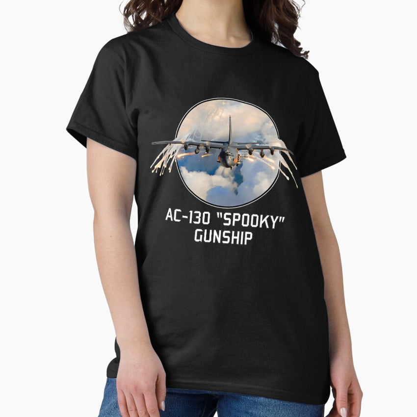 AC 130 Spooky Gunship Classic T-Shirt