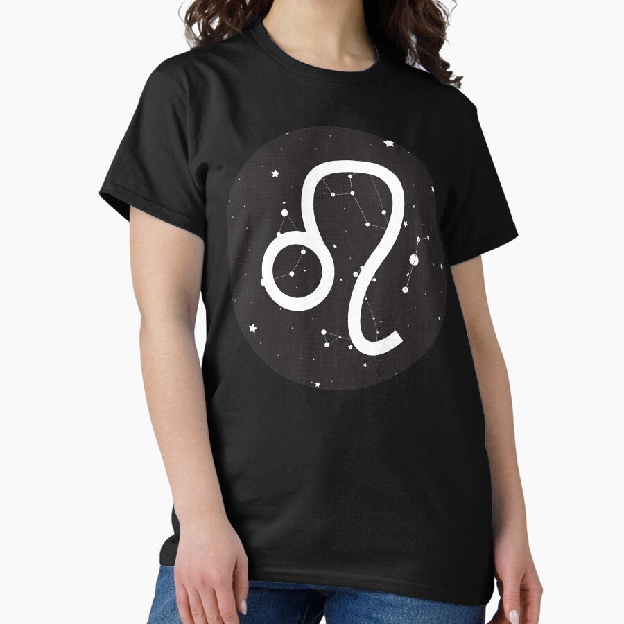 Leo Zodiac Sign - Astrology Star Sky Classic T-Shirt