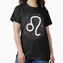 Leo Zodiac Sign - Astrology Star Sky Classic T-Shirt