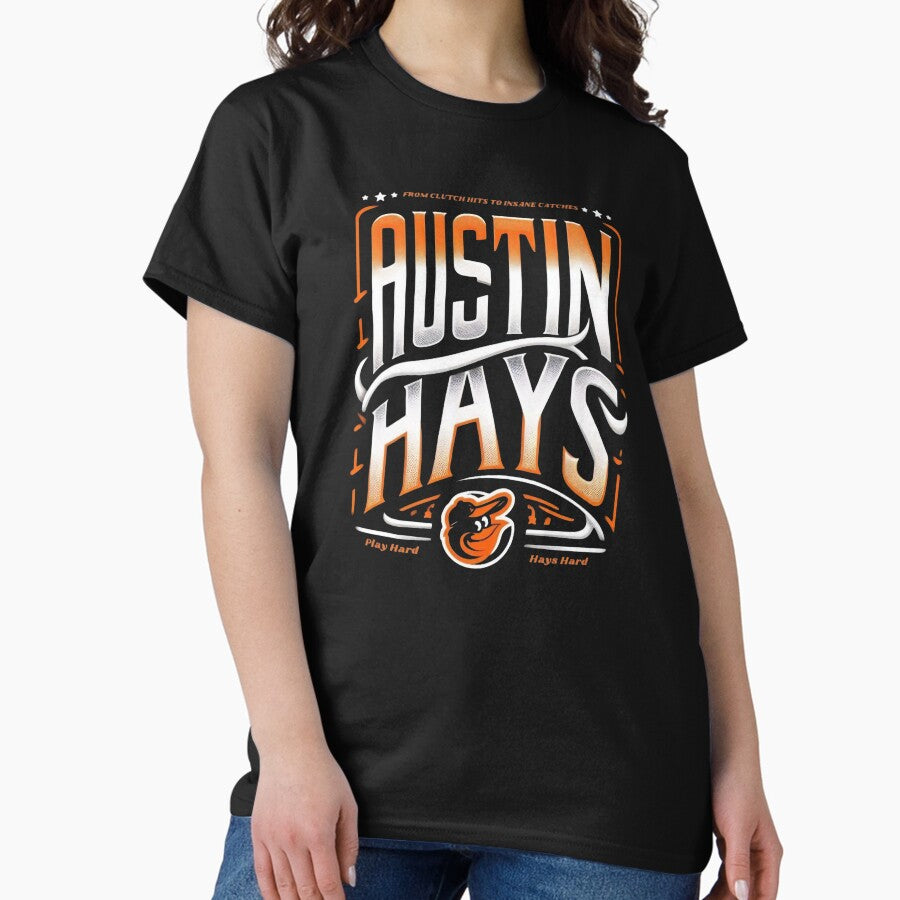 Austin Hays Baseball MLBPA Baltimore Baseball Player Classic T-Shirt