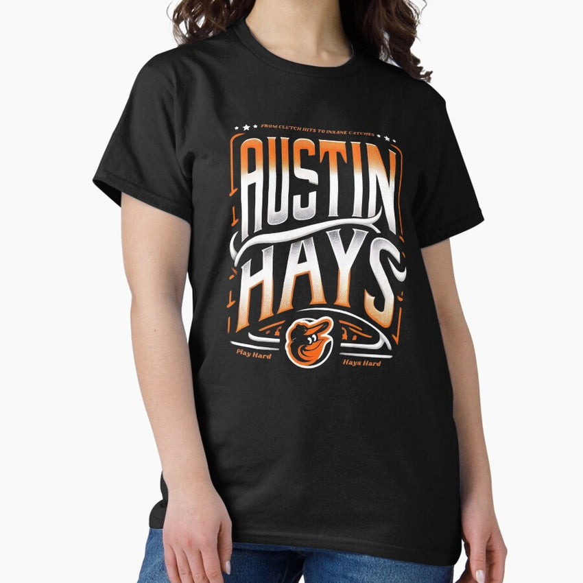 Austin Hays Baseball MLBPA Baltimore Baseball Player Classic T-Shirt