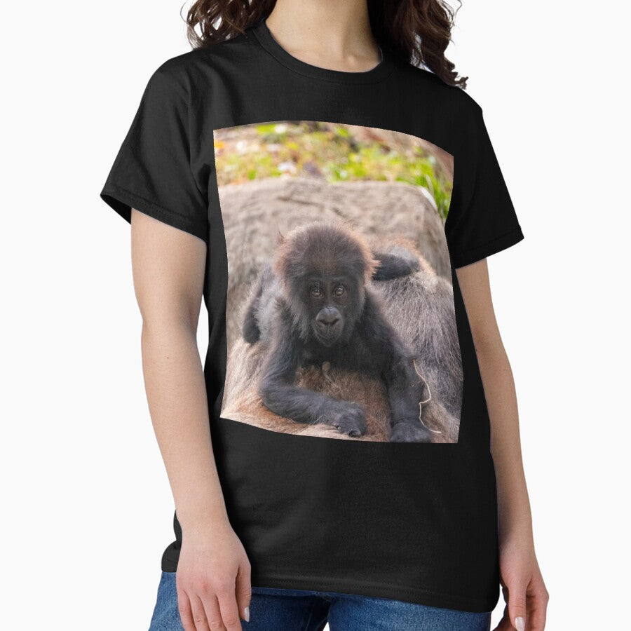 Baby Gorilla Willie B Iii At Zoo Atlanta Classic T Shirt