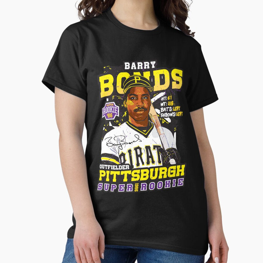 Barry Bonds Pittsburg vintage style T-shirt Classic T-Shirt