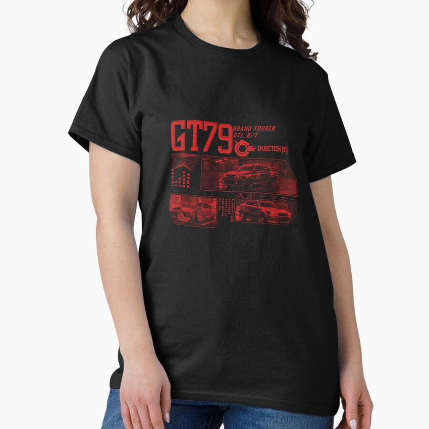 A collage of sports cars Classic T-Shirt