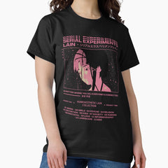 Serial Experiments Lain Aesthetic Classic T Shirt