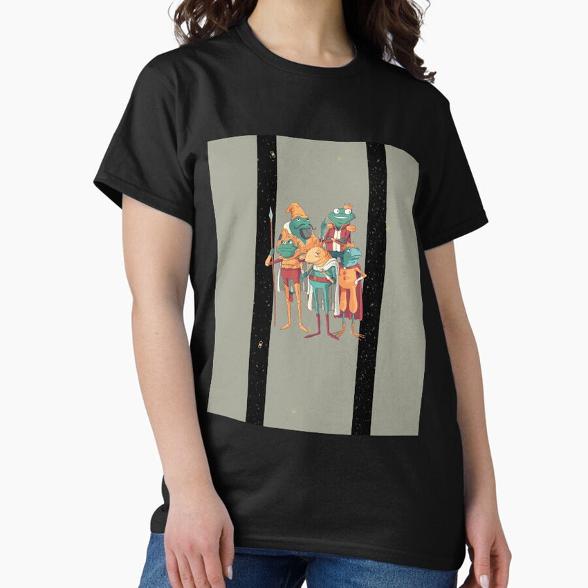 Aesthetic Royal Frogs Classic T Shirt