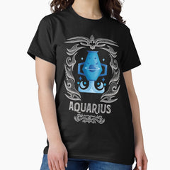Aquarius Zodiac Horoscope Birthday Classic T-Shirt