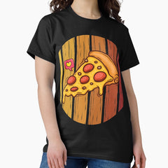 Retro Pizza Lover Classic T-Shirt
