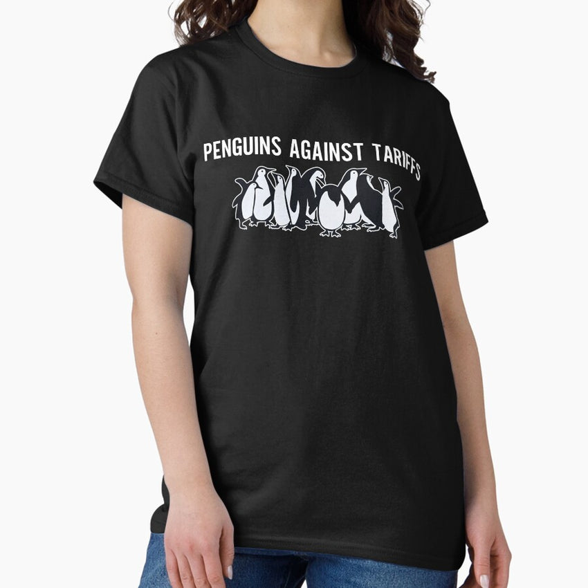 penguins against tariffs - subtle fdt, resistance Classic T-Shirt
