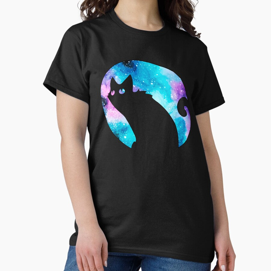 Crazy Galaxy Cat Classic T-Shirt