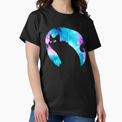 Crazy Galaxy Cat Classic T-Shirt