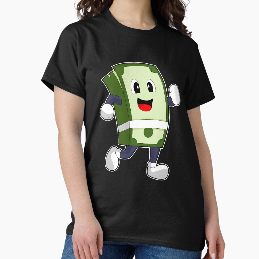 Banknote Runner Running Sports Classic T-Shirt