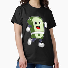 Banknote Runner Running Sports Classic T-Shirt