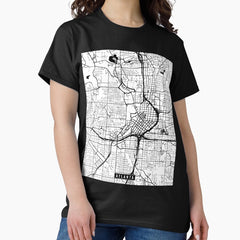 Atlanta Georgia Street Map Classic T Shirt