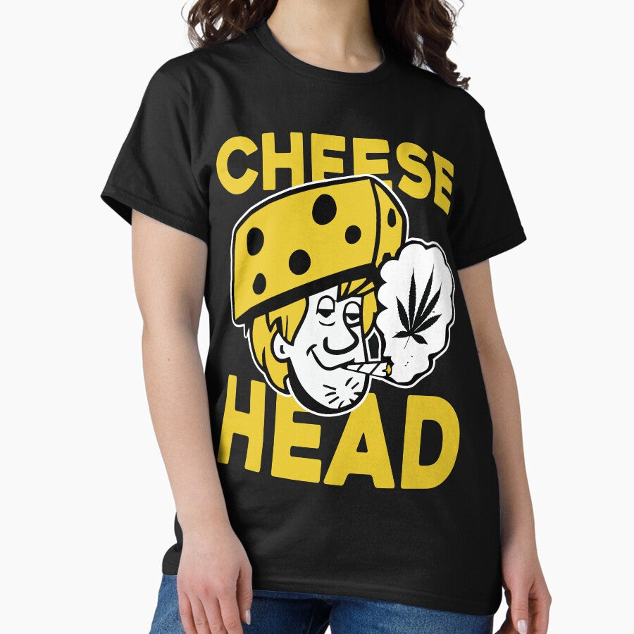 Cheese Head Marijuana Classic T-Shirt
