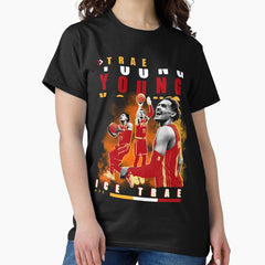 Art Atlanta Hawks Classic T Shirt