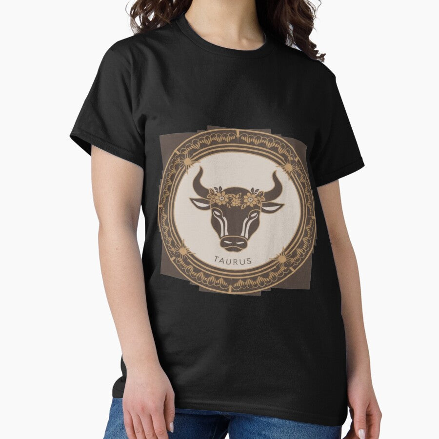 Astrology Zodiac Designs: Taurus #9 Classic T-Shirt