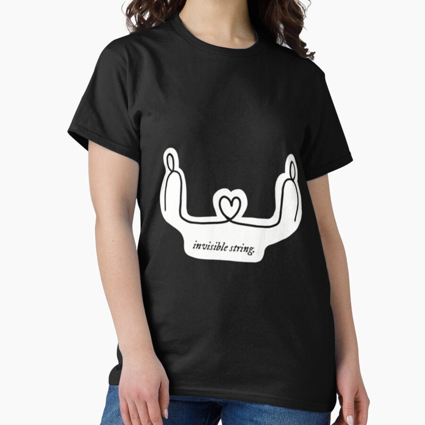 Invisible String Taylor Swift Sticker Classic T Shirt