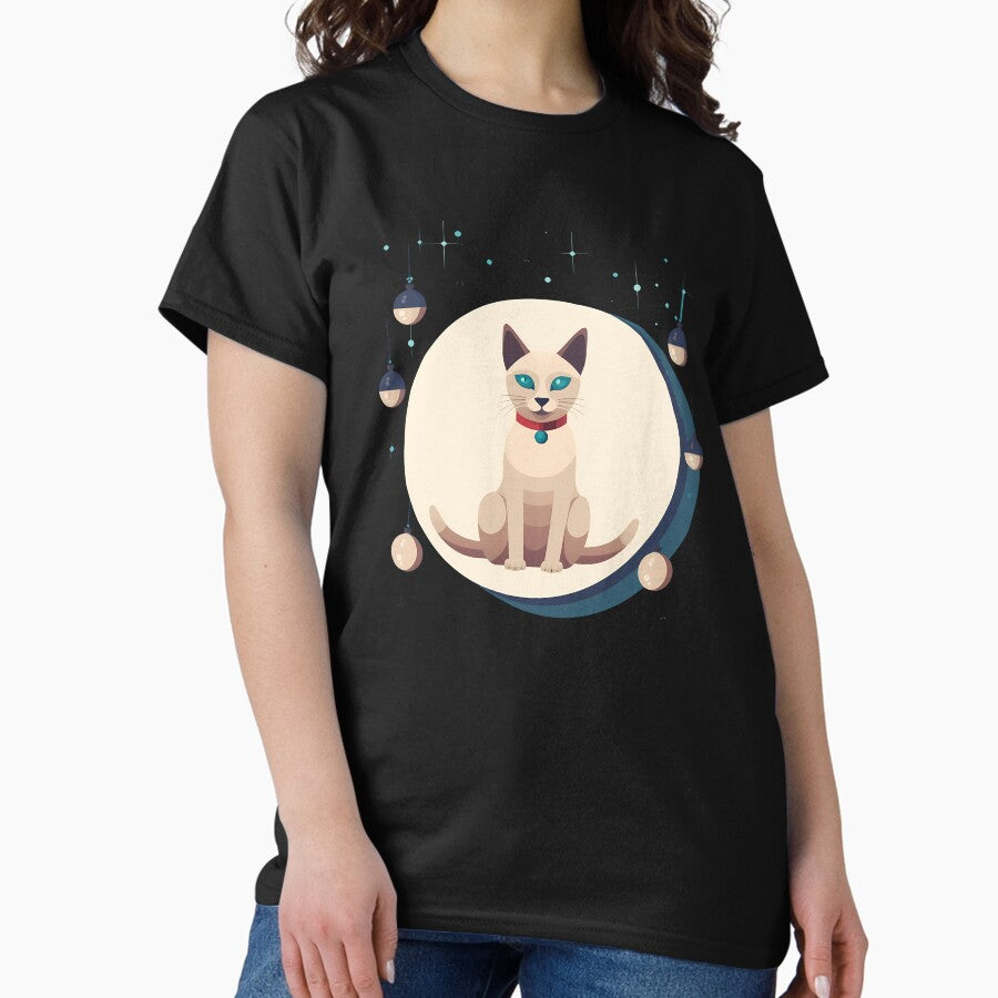 Tonkinese Cat Xmas Ornament, Love Cats Classic T-Shirt