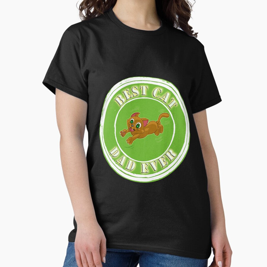 Best Cat Dad Ever Award Classic T-Shirt