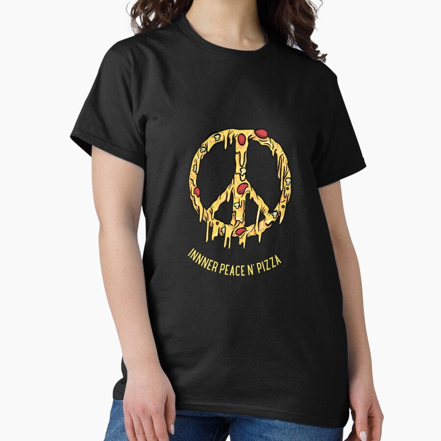 Inner peace n pizza Classic T-Shirt