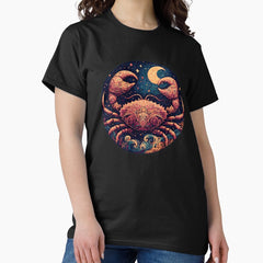 ZODIAC Cancer - Astrological CANCER - CANCER - ZODIAC sign - Van Gogh style - 19 Classic T-Shirt