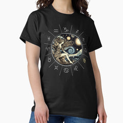 ZODIAC Virgo - Astrological VIRGO - VIRGO - ZODIAC sign - Van Gogh style - 11 Classic T-Shirt