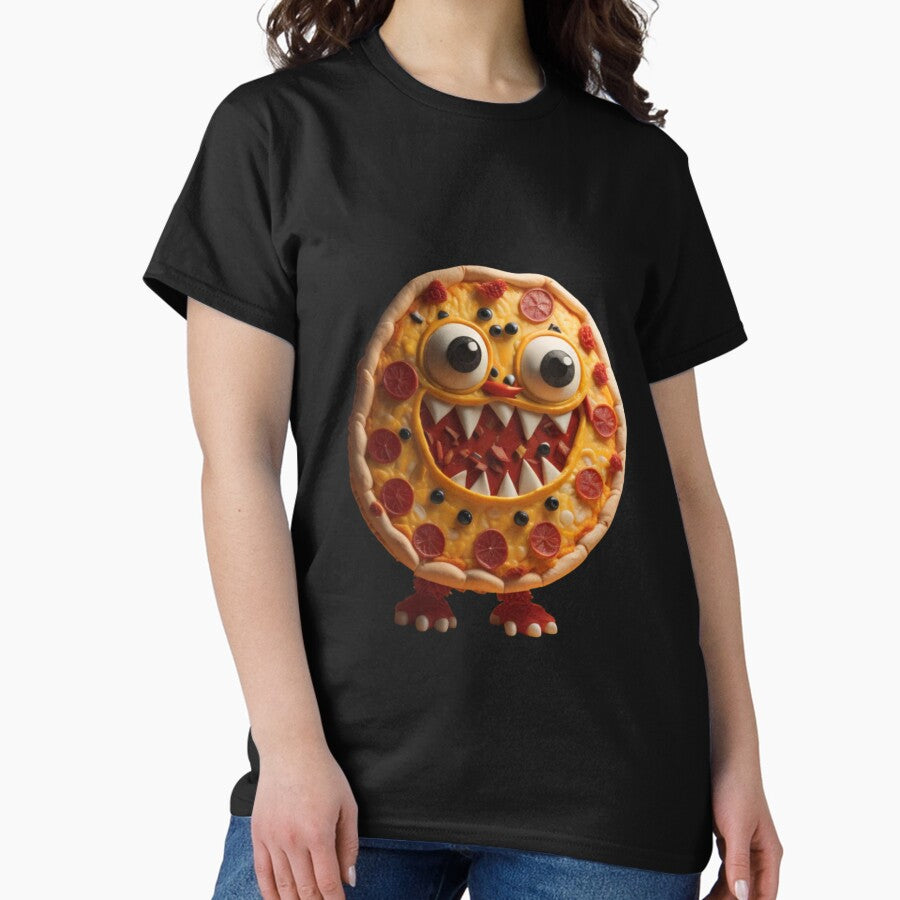 Pizza Monster Delight Classic T-Shirt