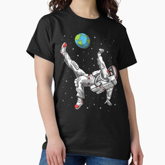 Astronaut Soccer Player Classic T-Shirt