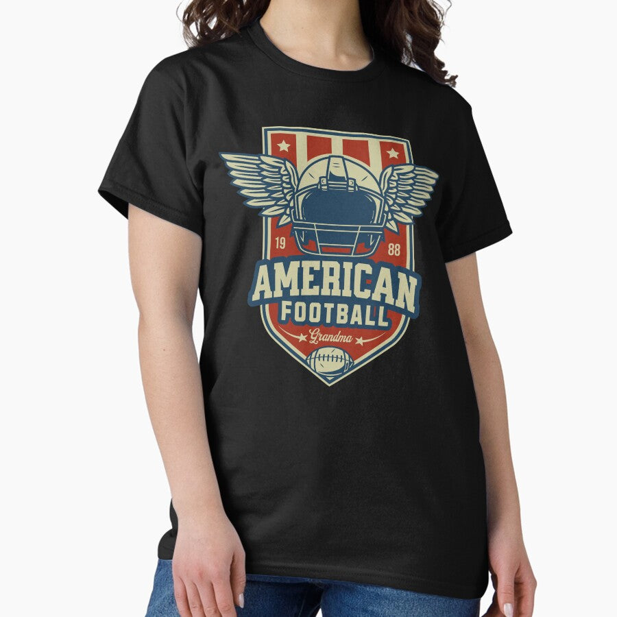 American Football Grandma Classic T-Shirt