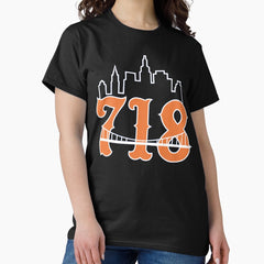 Baseball - Queens N.Y. - 718 Area Code Classic T-Shirt
