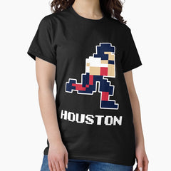 8 bit Houston Football 1 Classic T-Shirt