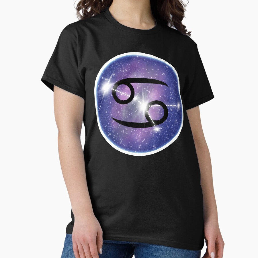 Cancer Constellation Zodiac Sign Classic T-Shirt