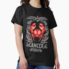 Cancer Zodiac Horoscope Birthday Classic T-Shirt