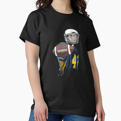 American Football Player Sport Classic T Shirt