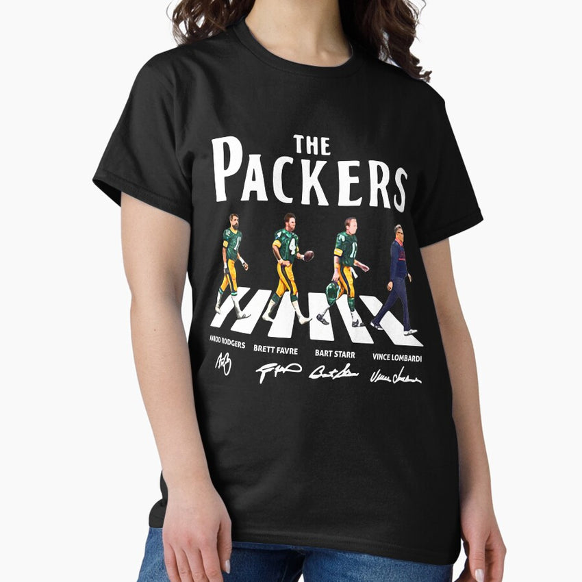 The Packers Abbey Road Signature Trend Classic T-Shirt