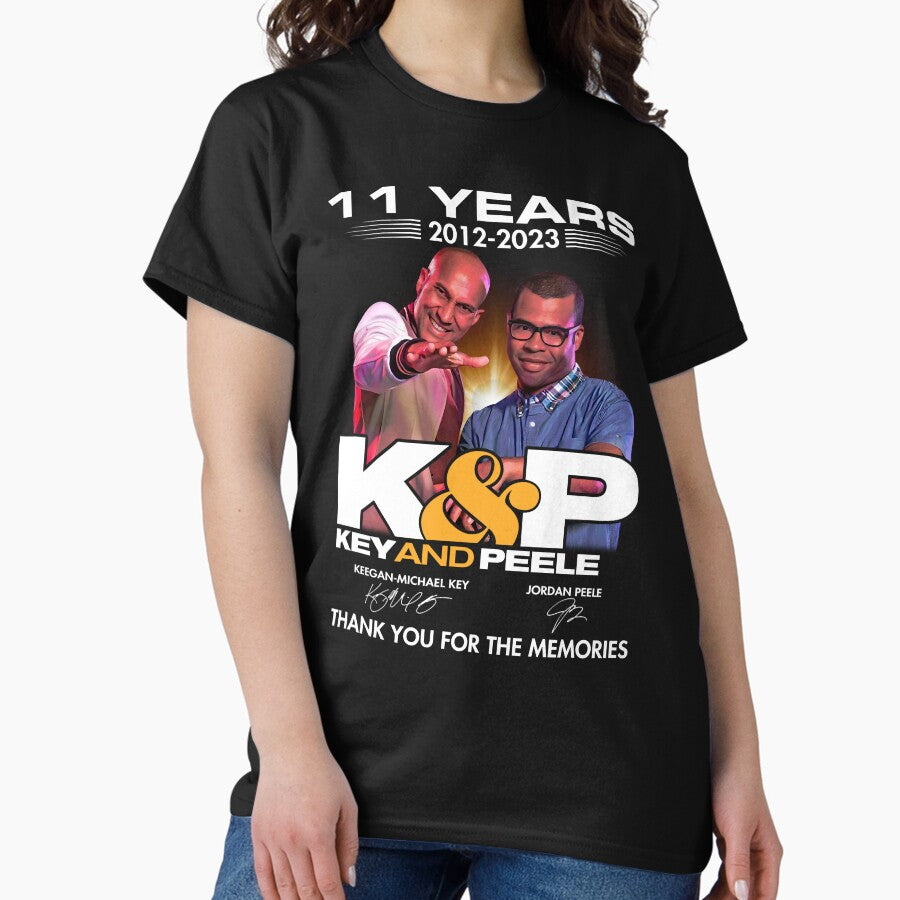 09 Year 2012 2021 Kampp Key And Peele Keegan Michael Key Jordan Peele Classic T Shirt