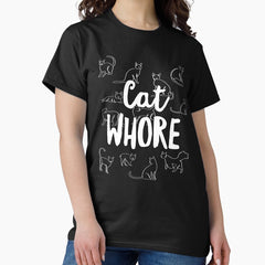 Cat Mom Kitty design for Cat Lady Classic T-Shirt