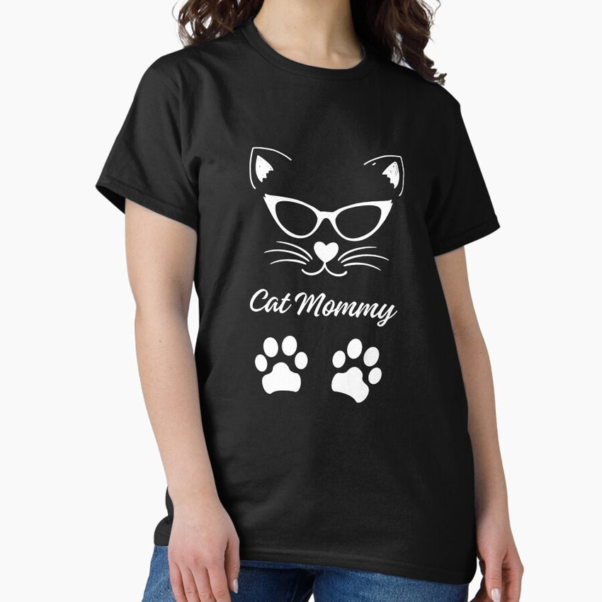 Cat Mommy Gifts for Cat Lovers Classic T-Shirt