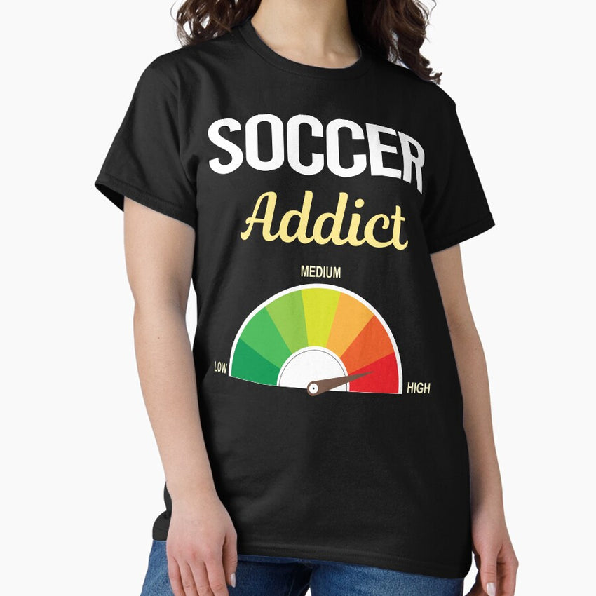 Addict Soccer Football Classic T-Shirt