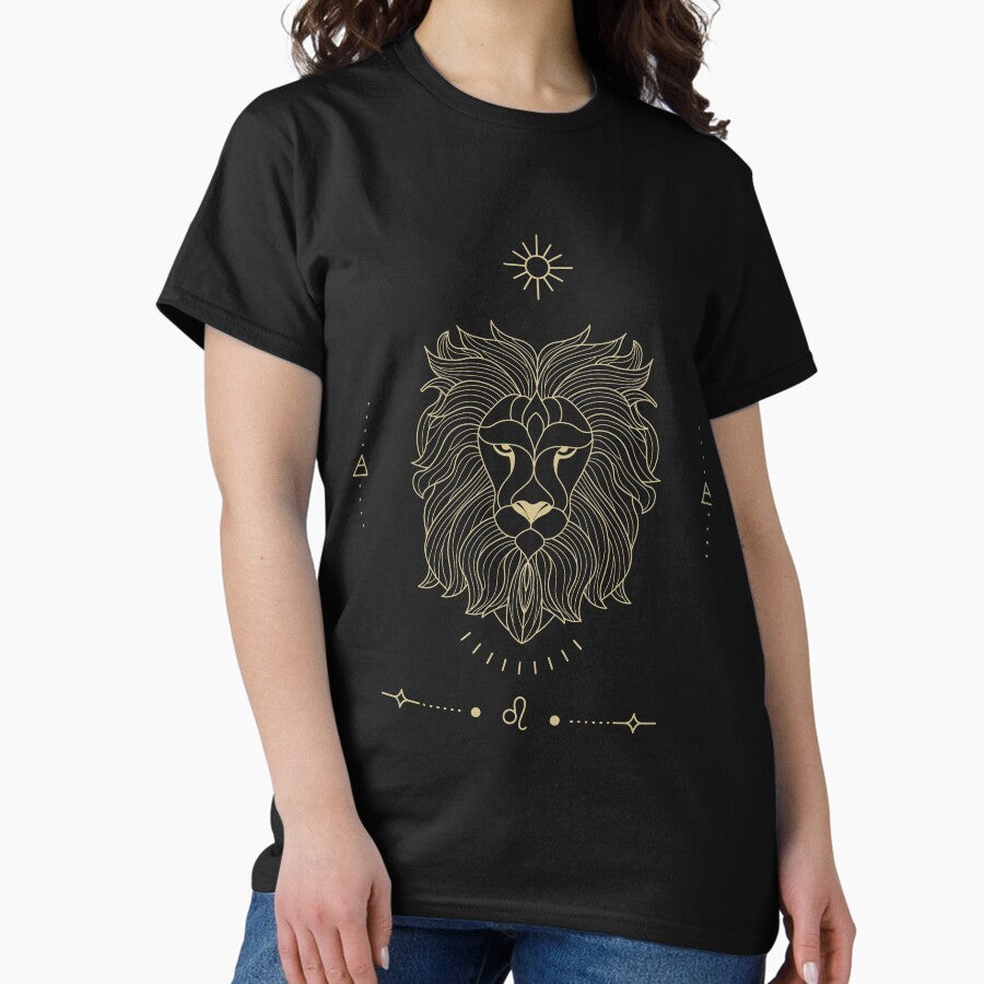 zodiac leo sign Classic T-Shirt