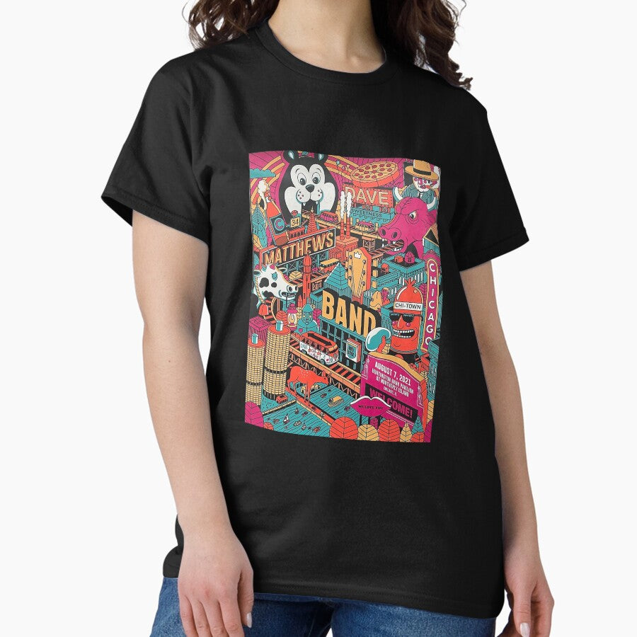 Chicago Pink Classic T-Shirt