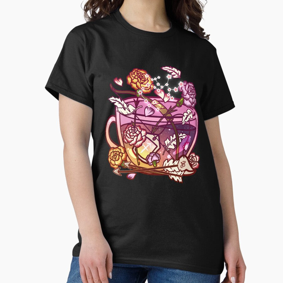 Sagittarius Zodiac Teacup Classic T Shirt