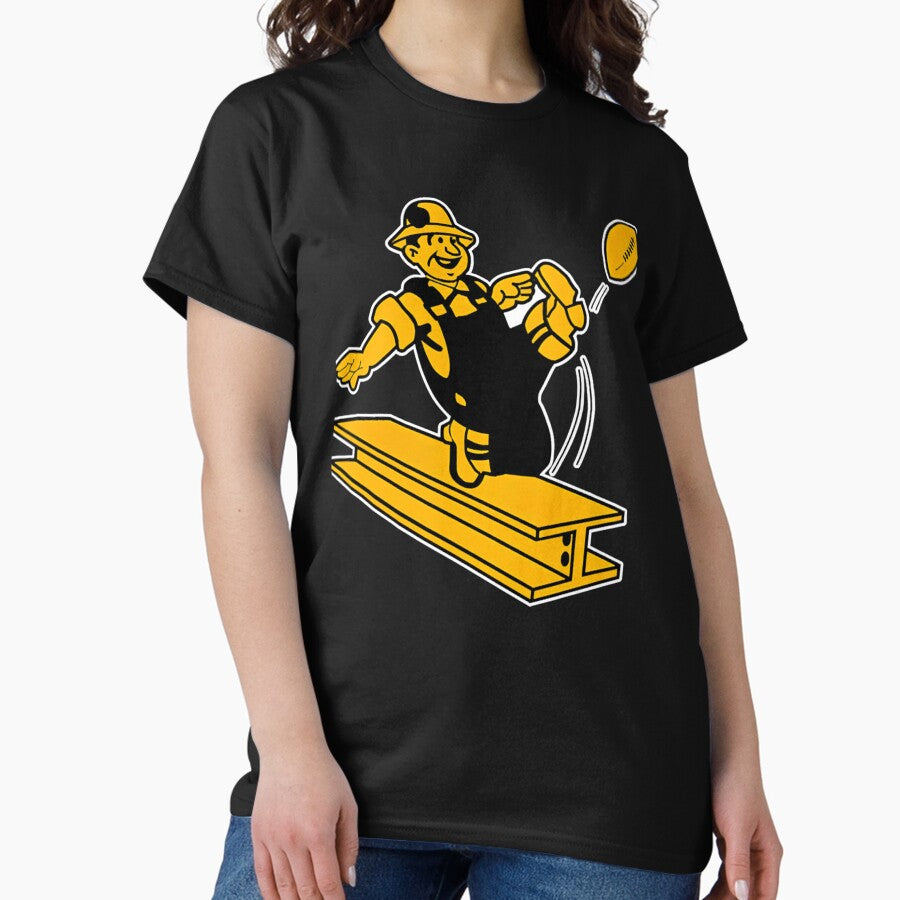 1962 Steelers Steely McBeam Classic T-Shirt