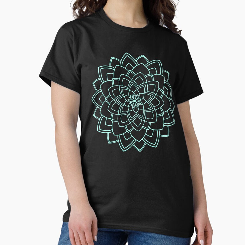 Aqua Mandala Hydro Classic T Shirt
