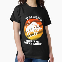 Taurus, second astrological sign in the Zodiac Classic T-Shirt