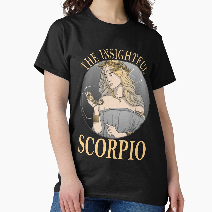 Scorpio Zodiac Sign, Astrology, Astrological Sign Classic T-Shirt
