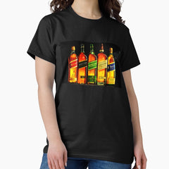 Aesthetic Johnnie Bottle Poster Classic T Shirt