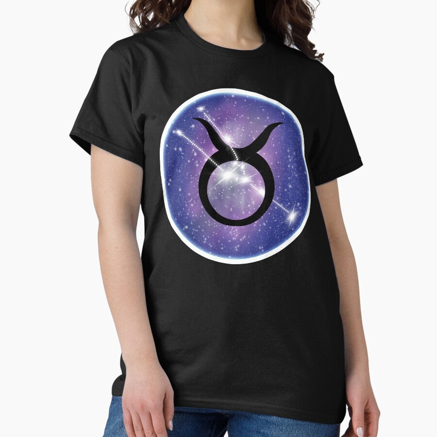 Taurus Zodiac Constellation Sign Classic T-Shirt