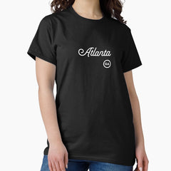 Atlanta Typography Classic T Shirt
